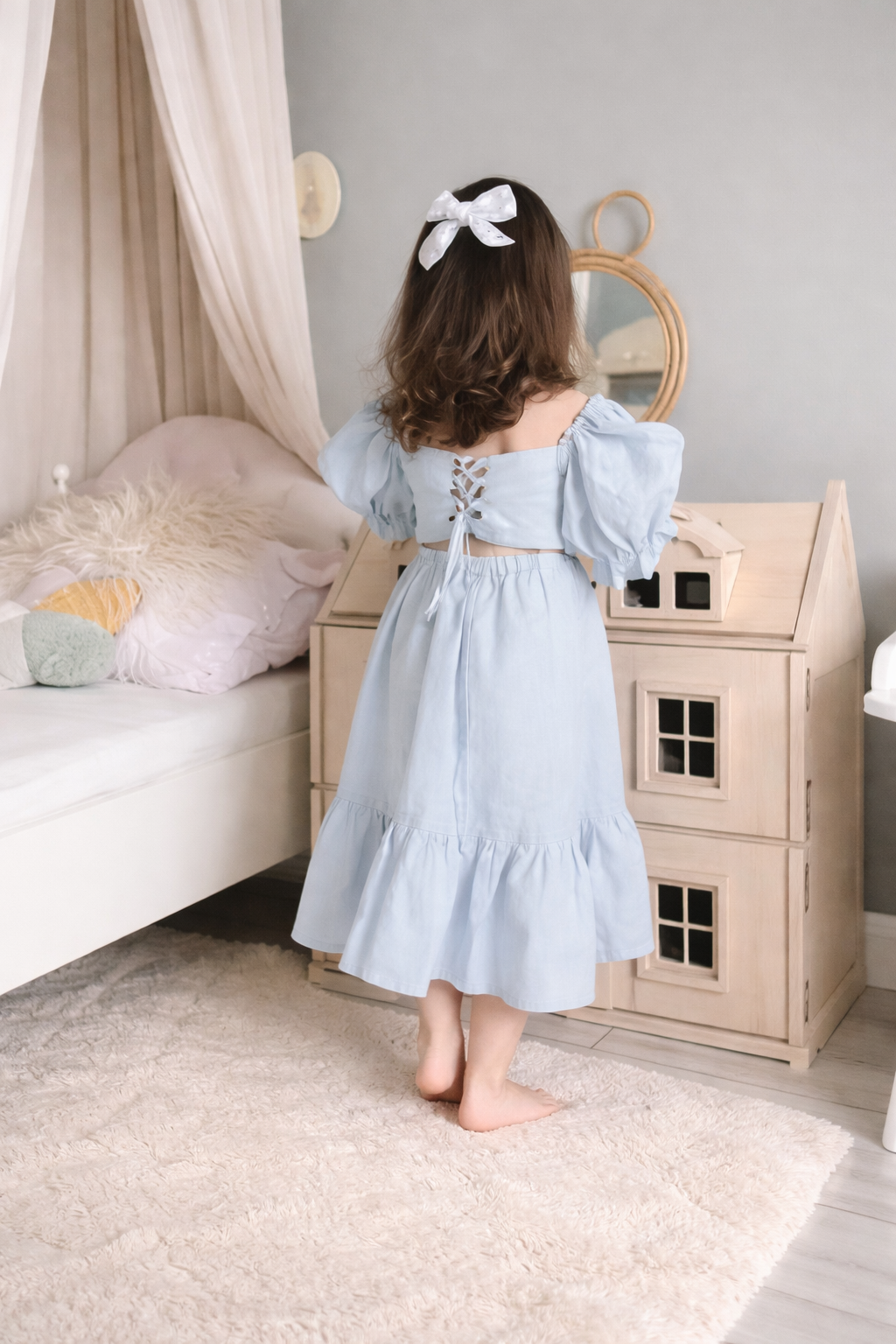 Bluebell Linen Dress