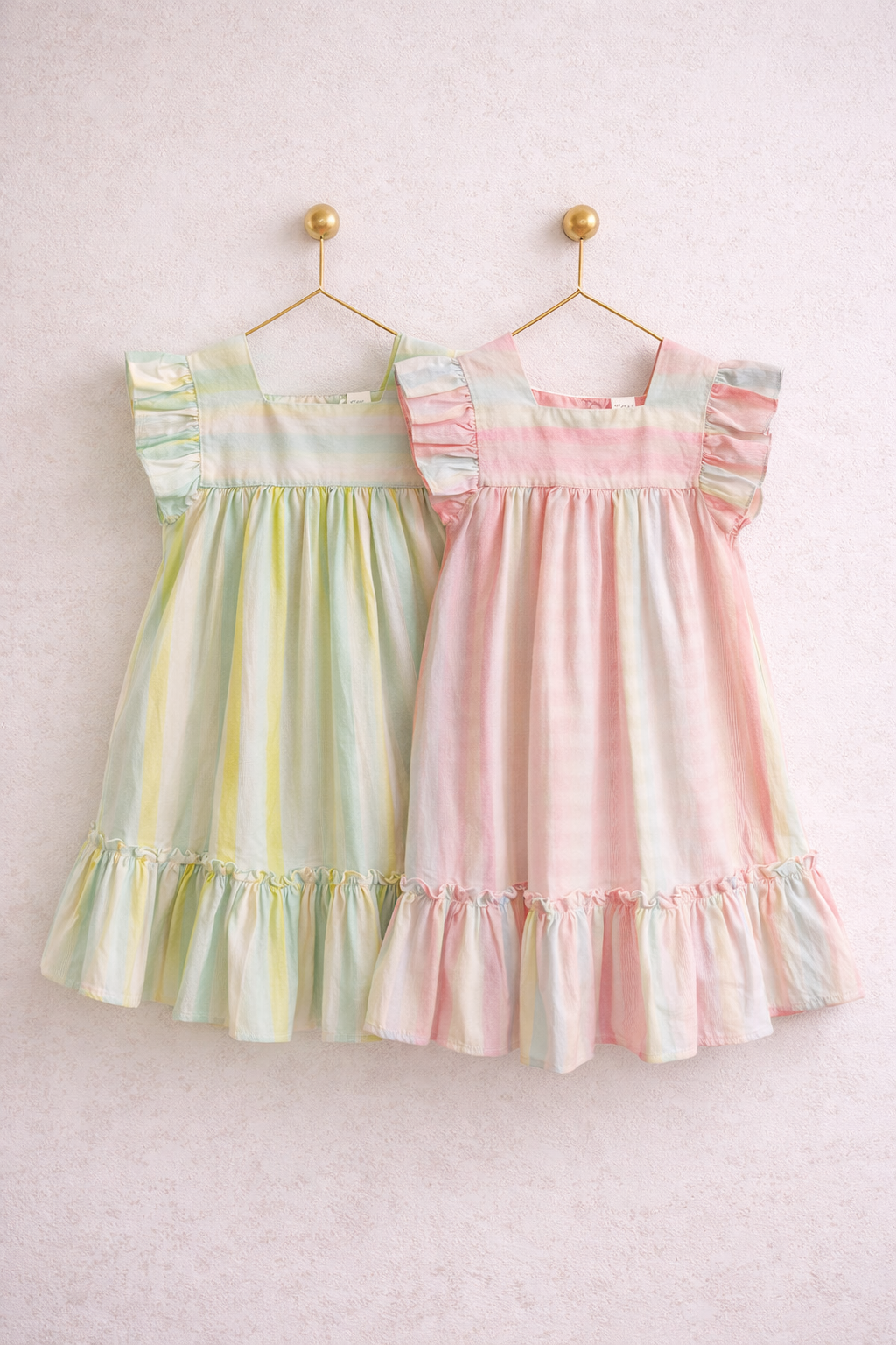 Soft Summer Striped Dress