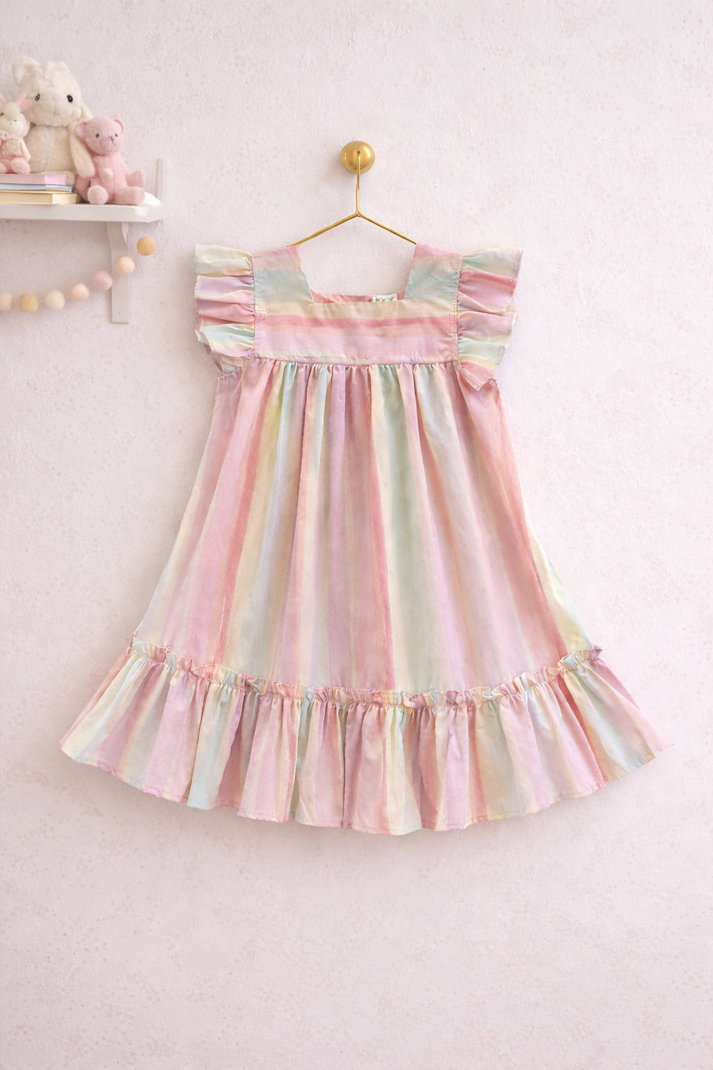 Soft Summer Striped Dress