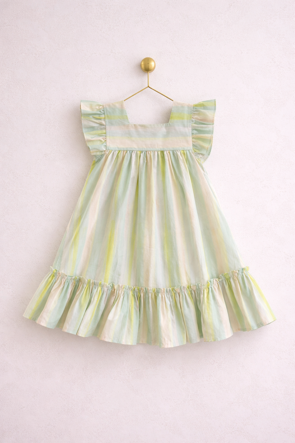 Soft Summer Striped Dress